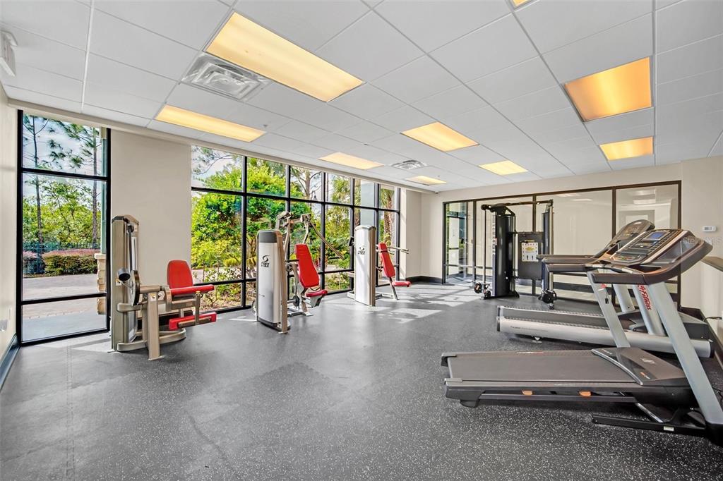 14200 Avalon Road, Unit 426 Winter Garden, FL 34787 - Photo 33 of 44 a view of a room with gym equipment