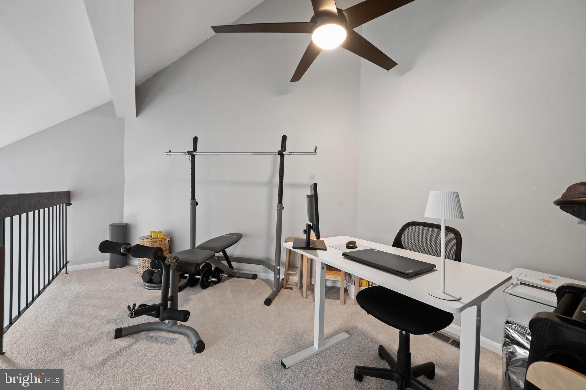 6022 Curtier Drive, Unit E Alexandria, VA 22310 - Photo 15 of 38 a view of a workspace with furniture