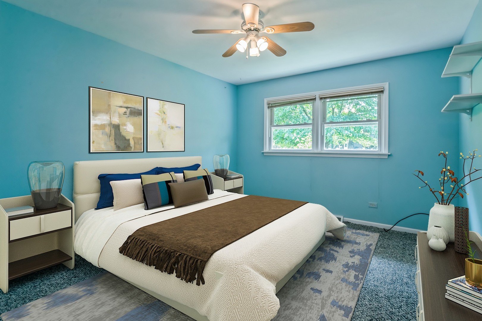 2339 Old Hicks Road Long Grove, IL 60047 - Photo 16 of 27 a bedroom with bed and a window