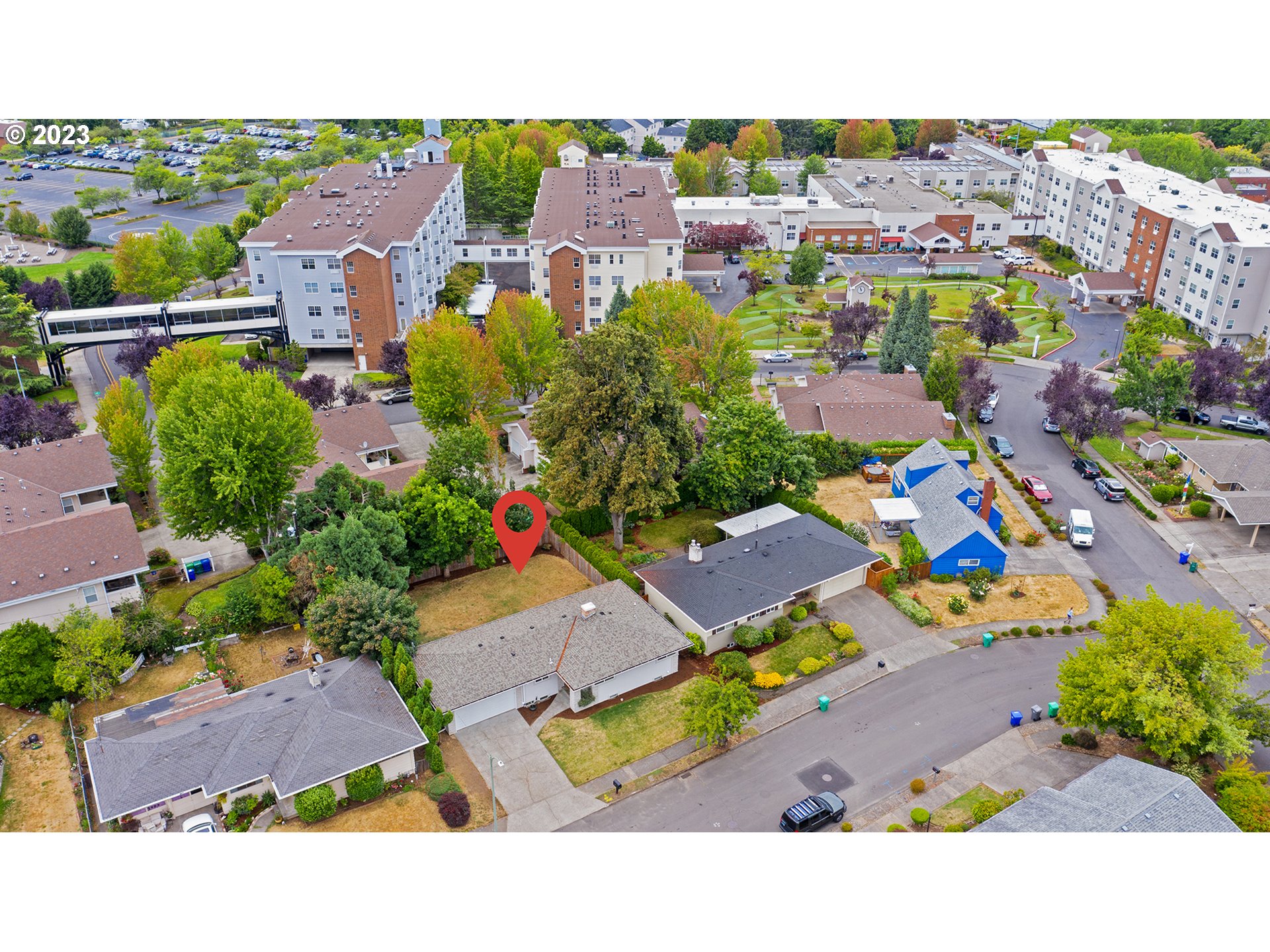 1427 Southeast 109th Avenue Portland, OR 97216 - Photo 43 of 44 an aerial view of a city