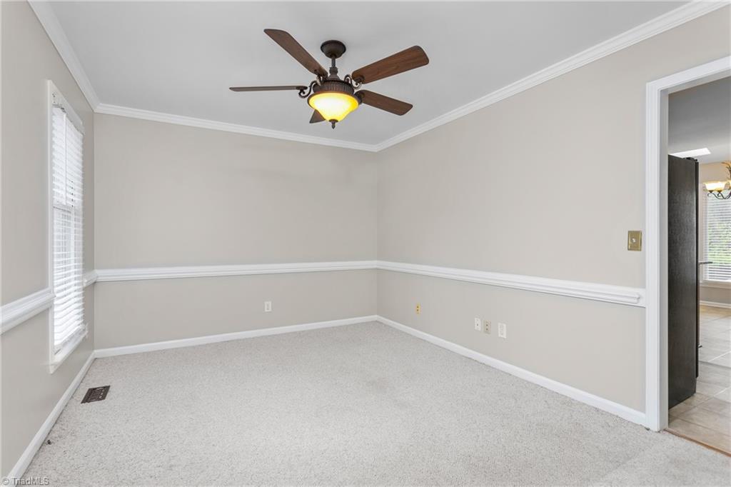 3103 Spring Mill Road Greensboro, NC 27406 - Photo 14 of 44 Formal dining room or home office-you choose!