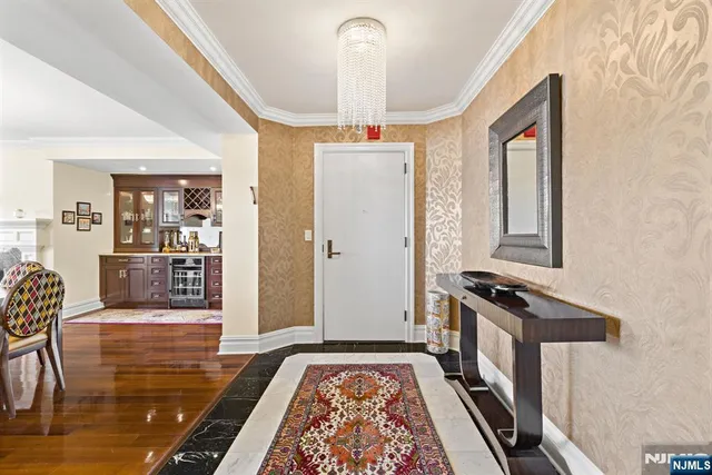 a very nice looking room with a large window