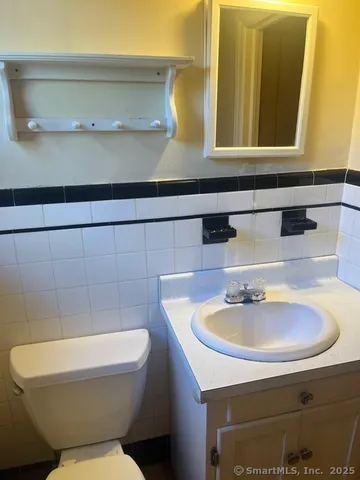 a bathroom with a sink and a toilet