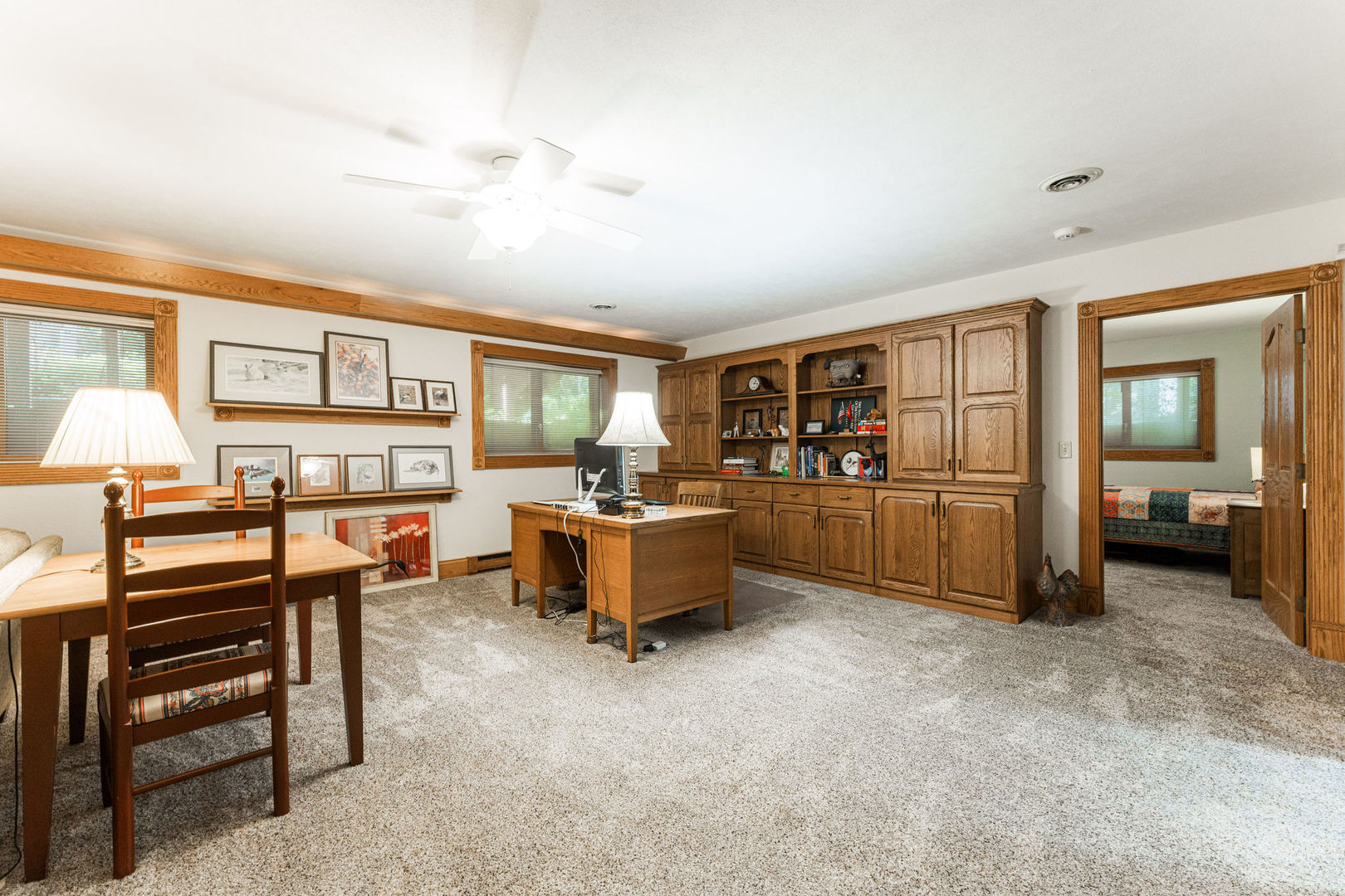 4060 Old State Road Kirkland, IL 60146 - Photo 24 of 51 a living room with furniture and a flat screen tv