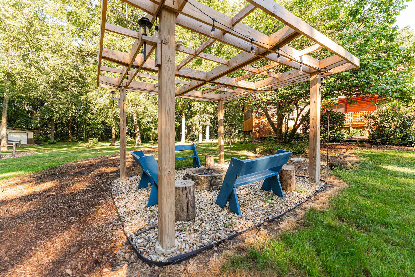 4060 Old State Road Kirkland, IL 60146 - Photo 37 of 51 a view of outdoor space with sitting area