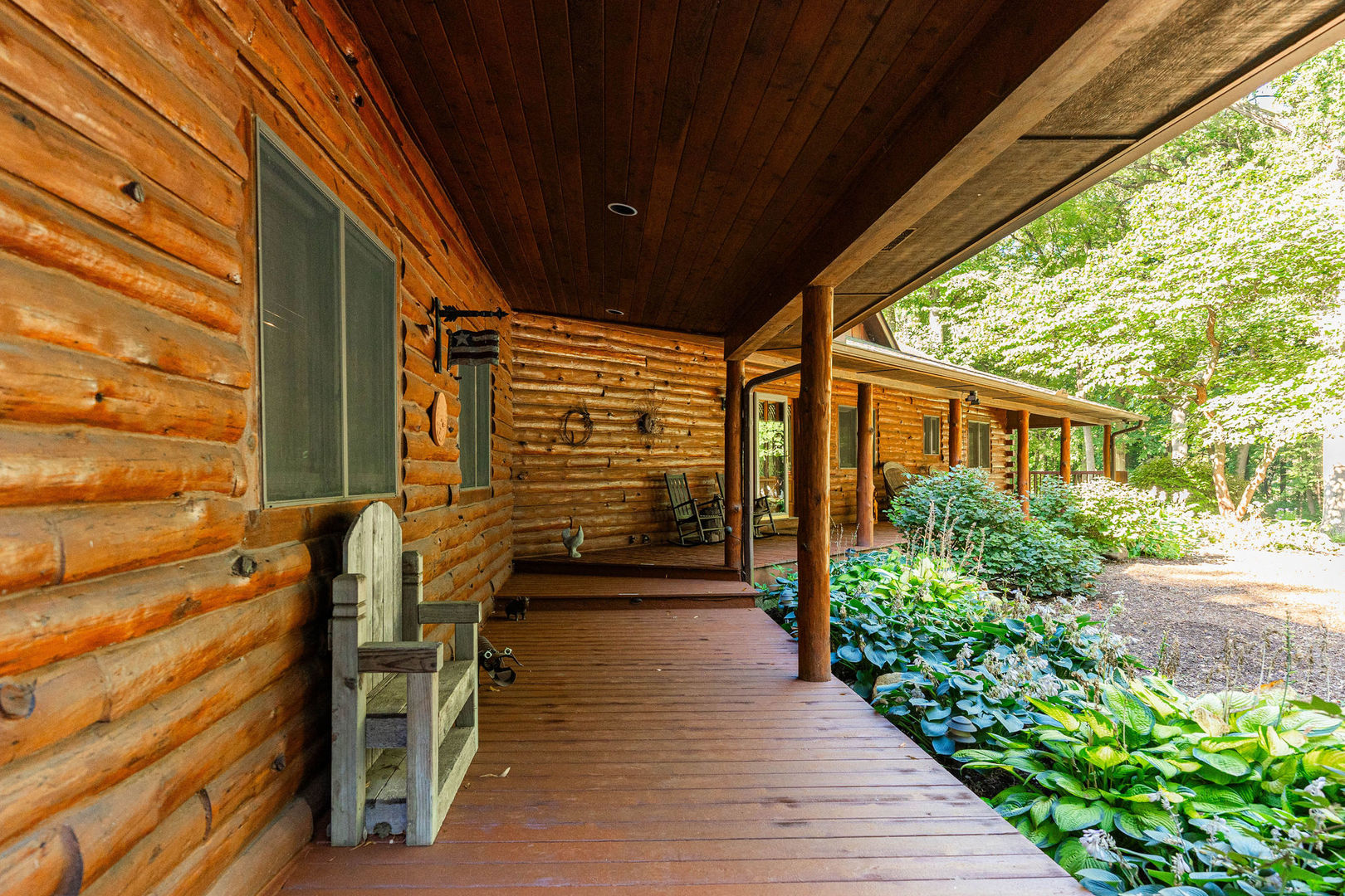4060 Old State Road Kirkland, IL 60146 - Photo 43 of 51 a porch with seating space