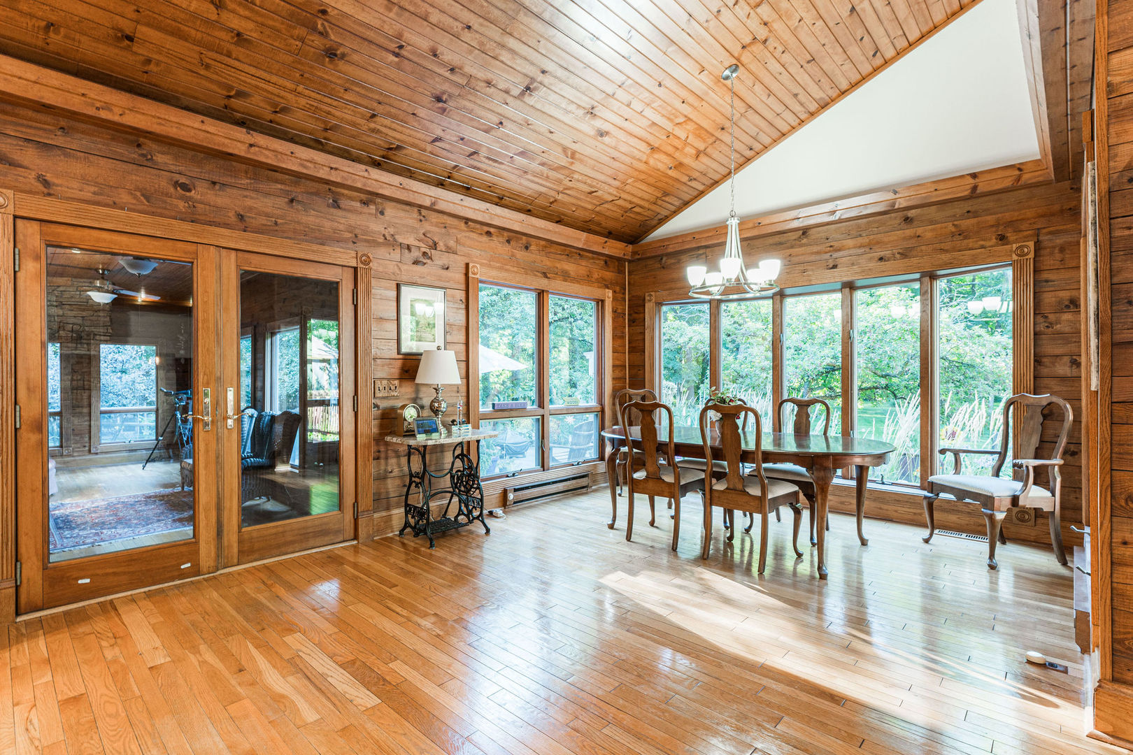 4060 Old State Road Kirkland, IL 60146 - Photo 8 of 51 a dining room with furniture water view and balcony