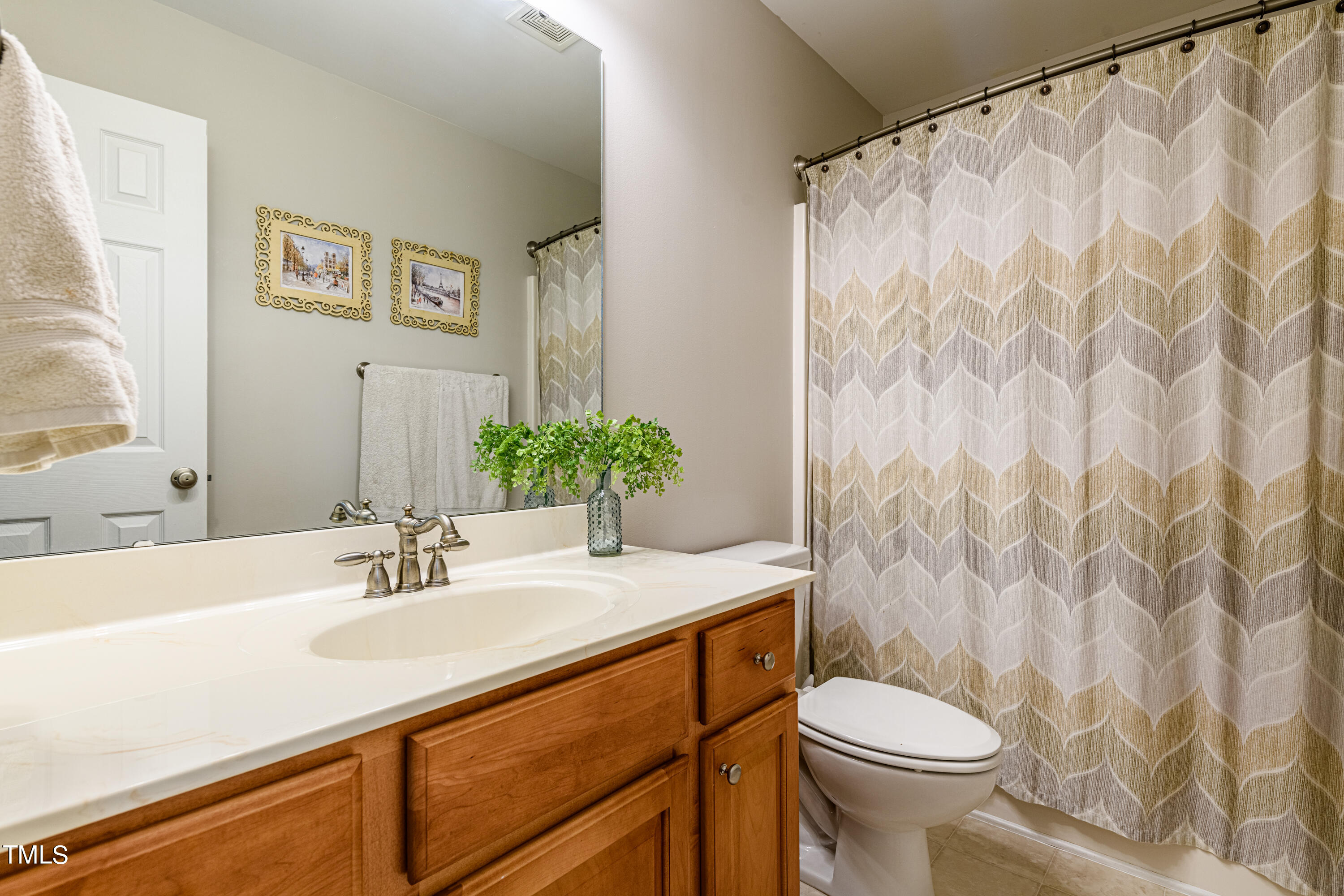 113 Sugarloaf Way Raleigh, NC 27603 - Photo 30 of 42 a bathroom with a sink and a mirror