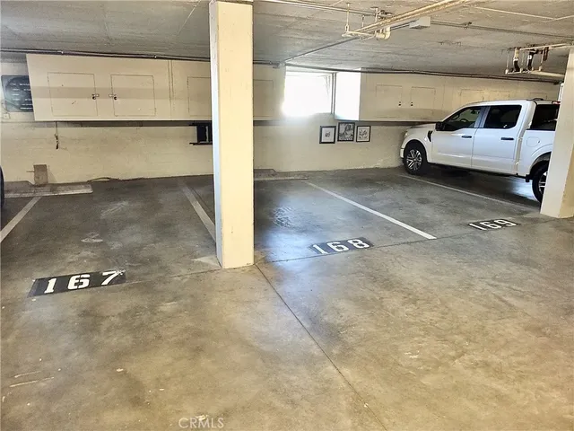 a view of parking area