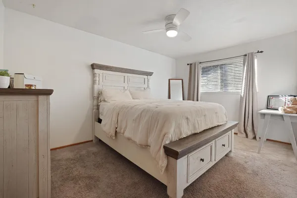 a view of a livingroom from closet