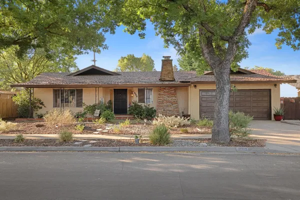 a front view of a house with porch