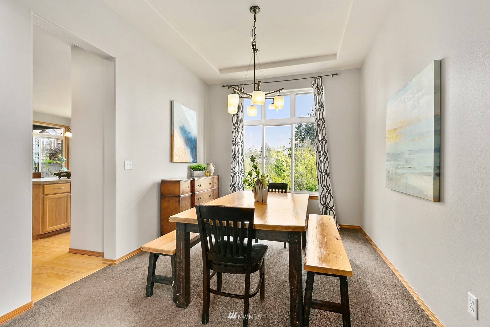 21117 Meridian Place West Bothell, WA 98021 - Photo 12 of 30 a dining room with furniture and window