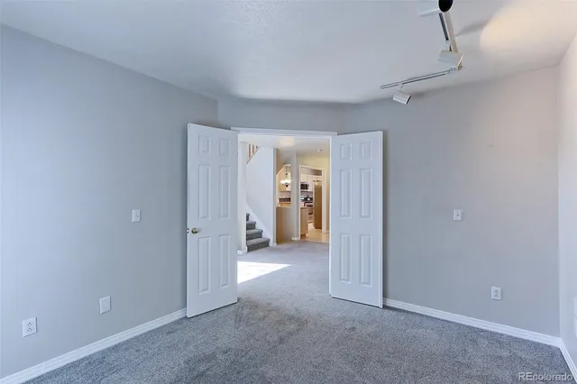 a view of empty room