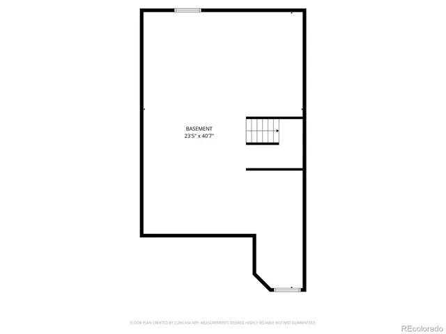 a picture of a room with a wall painting