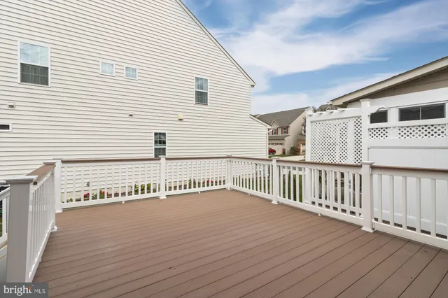 a view of a house with deck