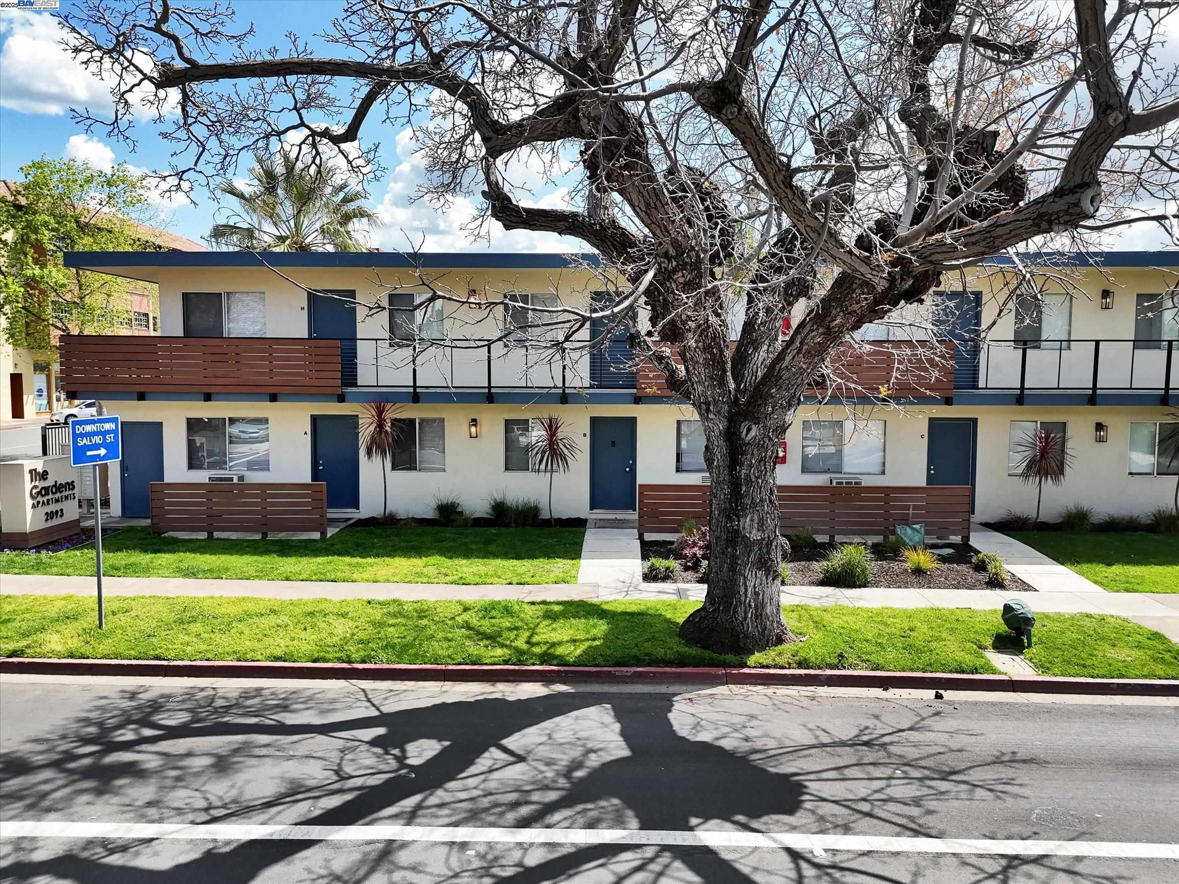 2093 Mt Diablo Street Concord, CA 94520 - Photo 4 of 16 a front view of a house with a garden and trees