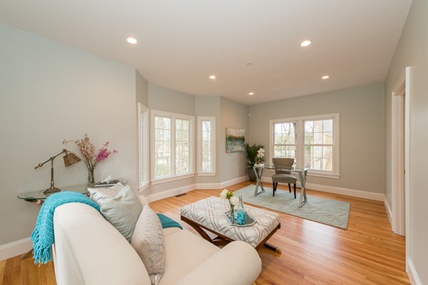 11 Oakland Street Lexington, MA 02420 - Photo 6 of 30 a living room with furniture and wooden floor