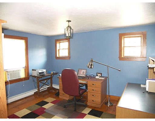 6 Adams Road North Brookfield, MA 01535 - Photo 10 of 19 a view of a workspace with furniture and a window