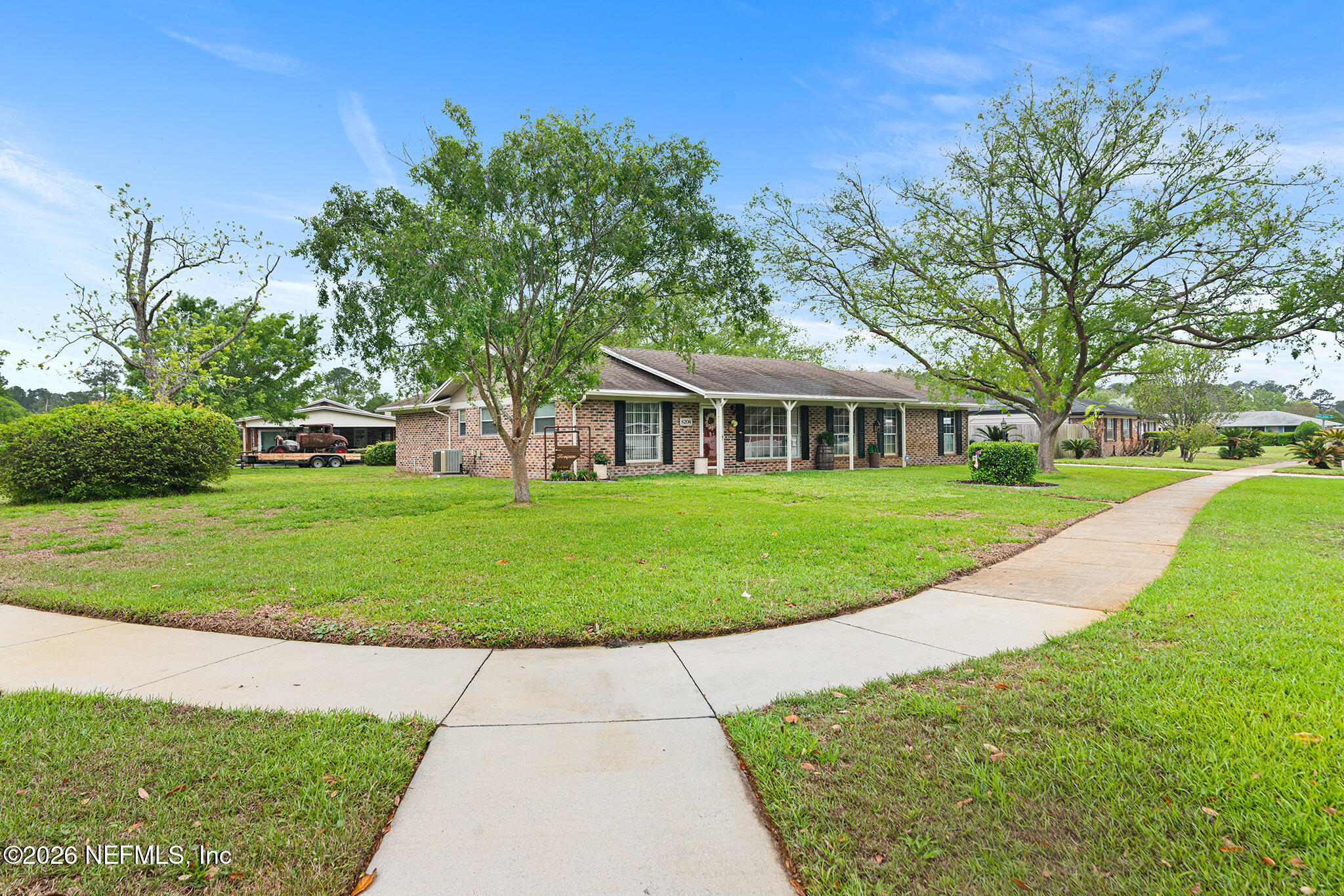 8208 Worm Wood Road Jacksonville, FL 32210 - Photo 34 of 35 a view of house with a garden