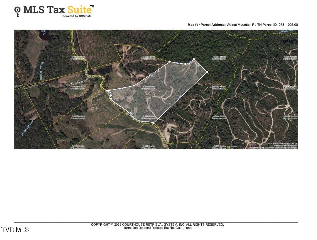 0 Walnut Mountain Road, Unit 8 Butler, TN 37640 - Photo 2 of 10 TAX Map