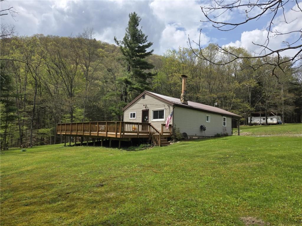 23 Rock Hill Road Weedville, PA 15868 - Photo 1 of 35 a house view with a outdoor space