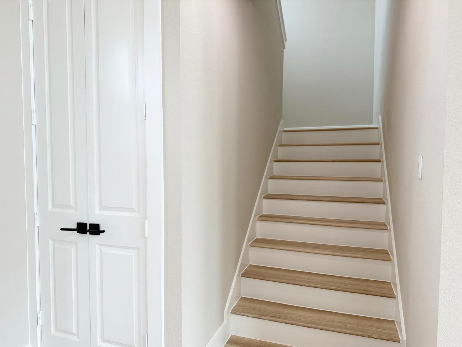 2606 Liguria Ln Spring Spring, TX 77388 - Photo 16 of 29 a view of staircase with white walls