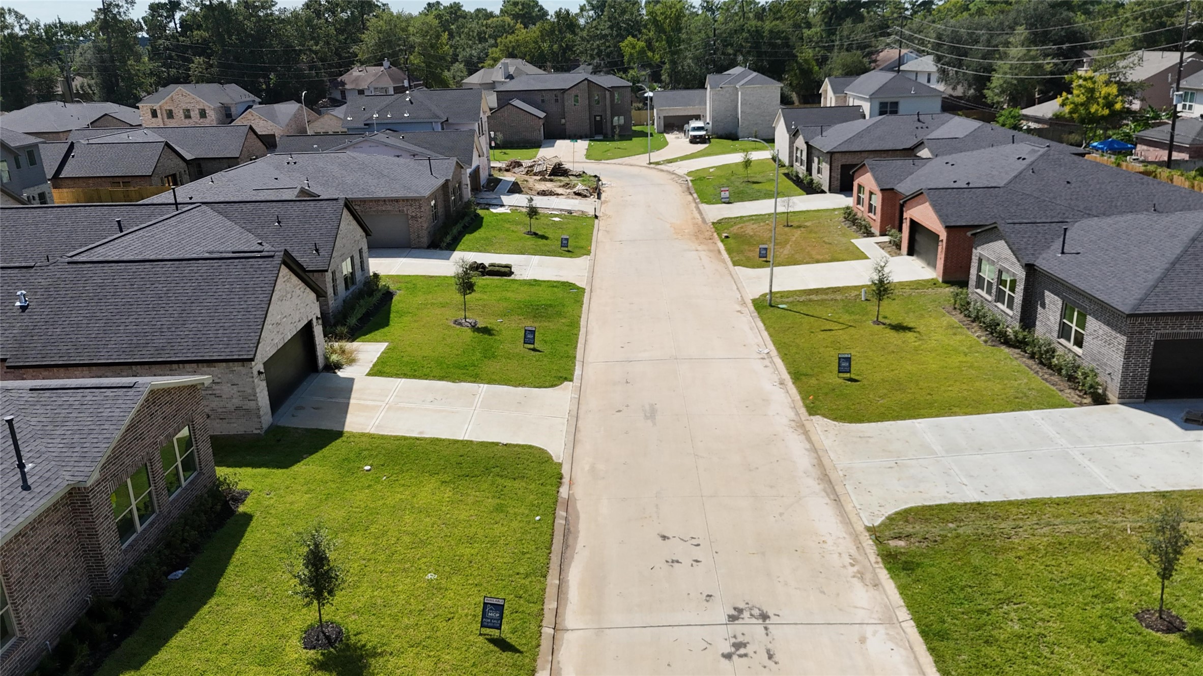 2606 Liguria Ln Spring Spring, TX 77388 - Photo 27 of 29 an aerial view of a house with swimming pool