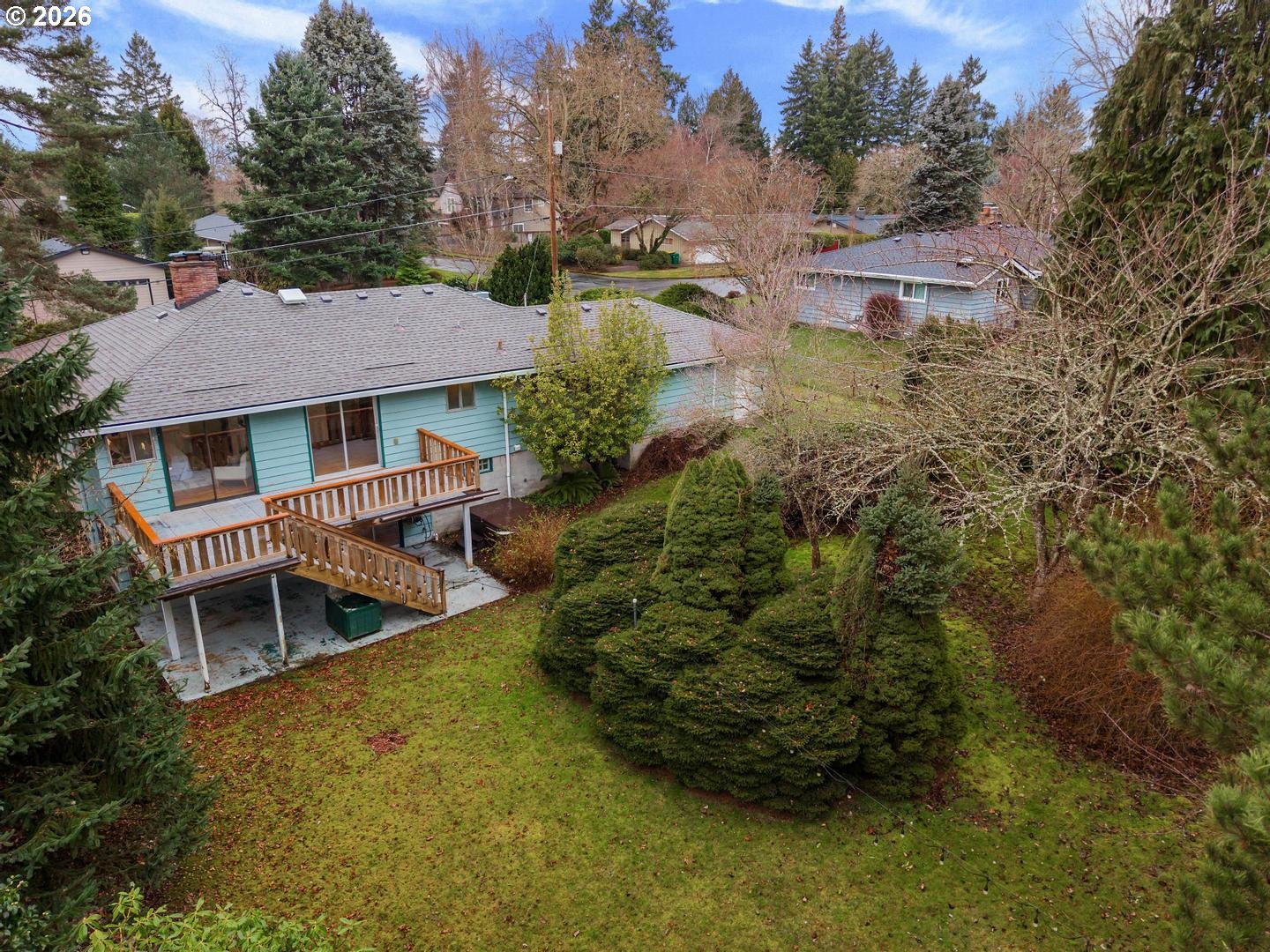 7830 Southwest 84th Avenue Portland, OR 97223 - Photo 24 of 29 Backyard