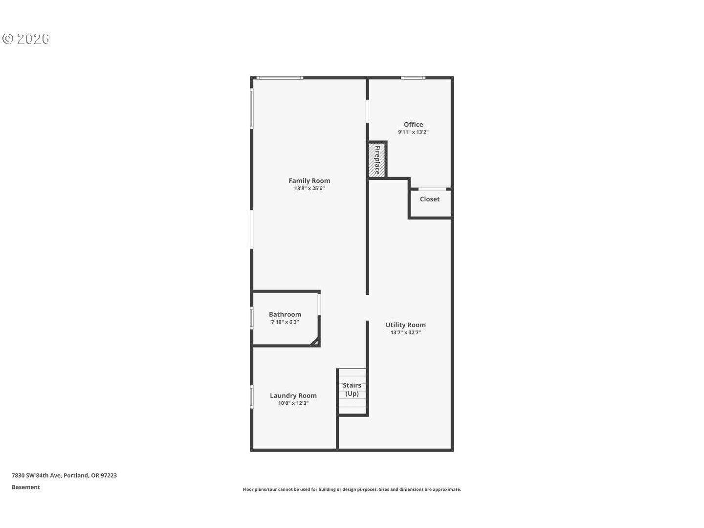 7830 Southwest 84th Avenue Portland, OR 97223 - Photo 29 of 29 Floor Plan