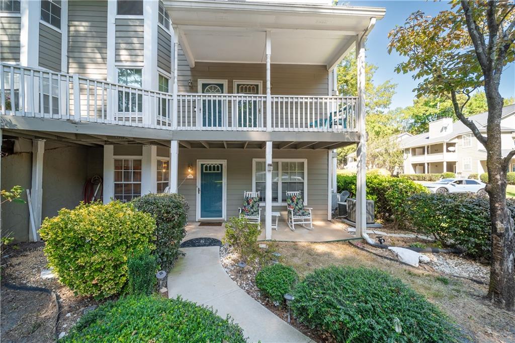 front view of a house