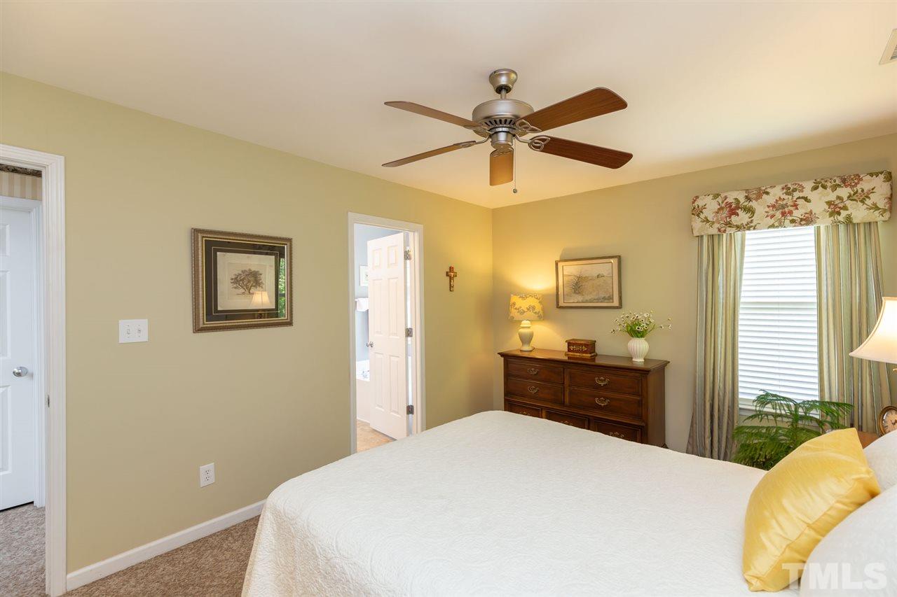 4009 Hopper Street Raleigh, NC 27616 - Photo 15 of 25 Another view of master bedroom with private bath.