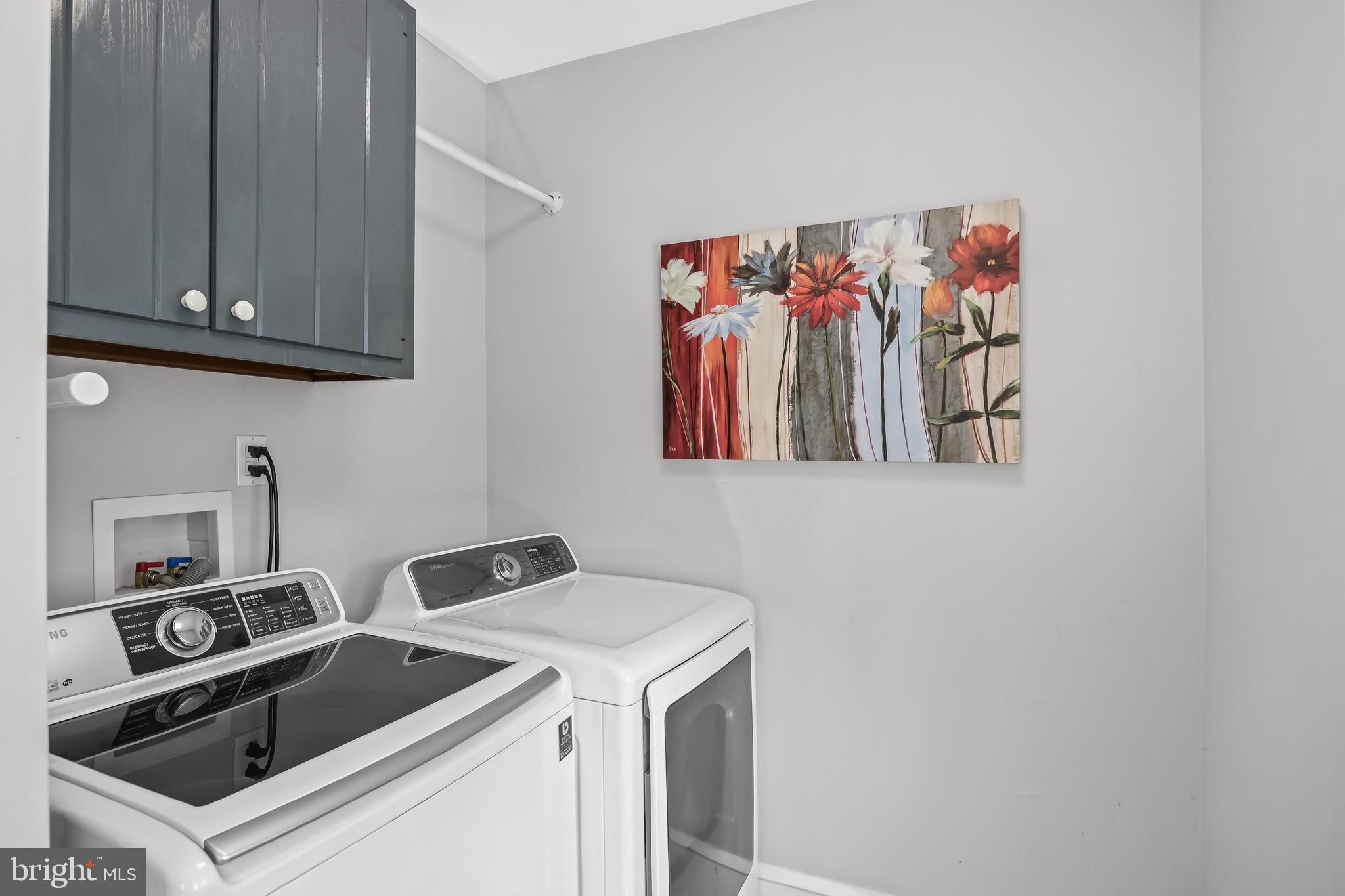 615 North Walnut Avenue Magnolia, NJ 08049 - Photo 16 of 40 a view of storage and utility room with washer and dryer