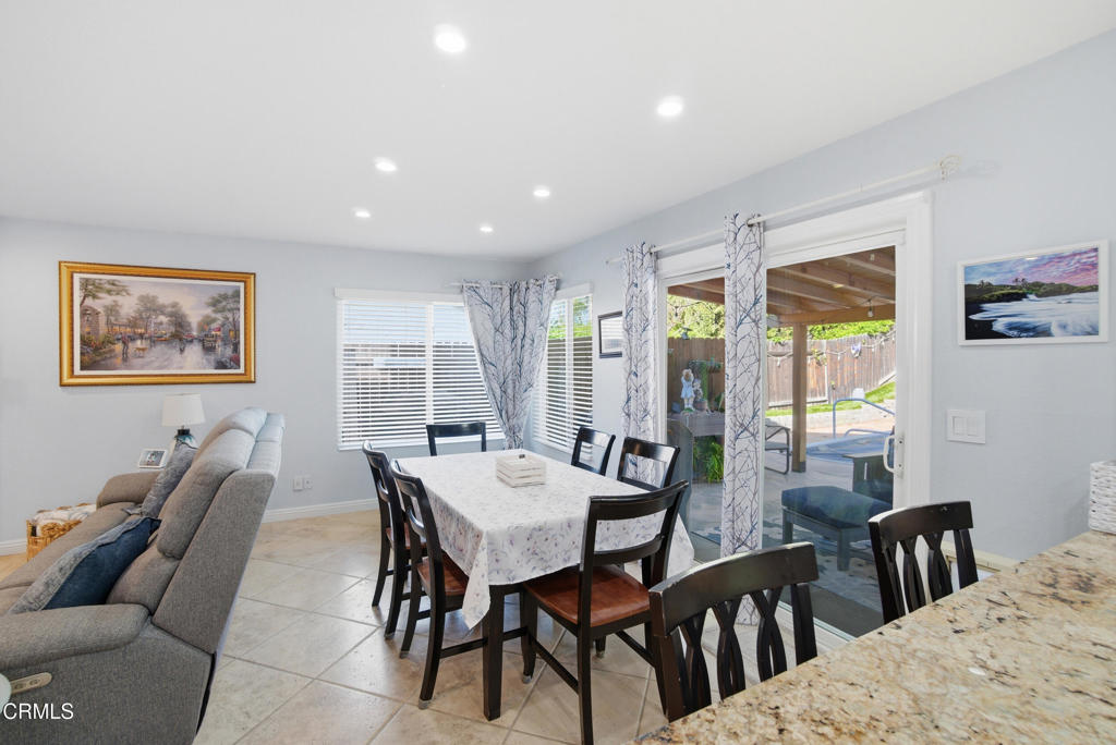 1288 Old Ranch Road Camarillo, CA 93012 - Photo 14 of 61 a view of a dining room with furniture window and outside view