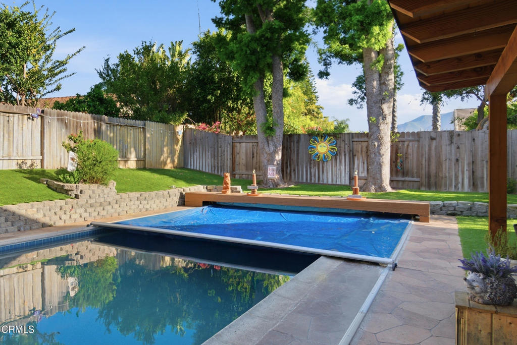 1288 Old Ranch Road Camarillo, CA 93012 - Photo 46 of 61 a view of a backyard with swimming pool