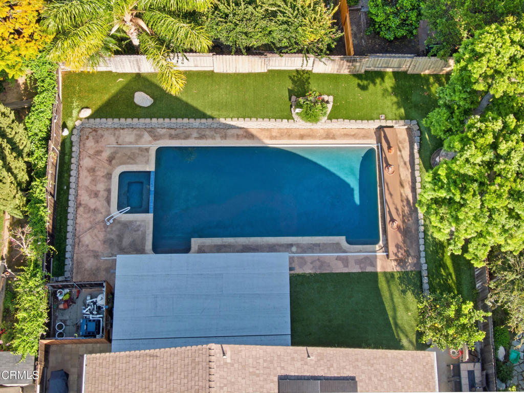 1288 Old Ranch Road Camarillo, CA 93012 - Photo 50 of 61 an aerial view of a house with a yard