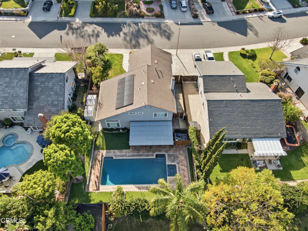1288 Old Ranch Road Camarillo, CA 93012 - Photo 53 of 61 an aerial view of residential houses with outdoor space