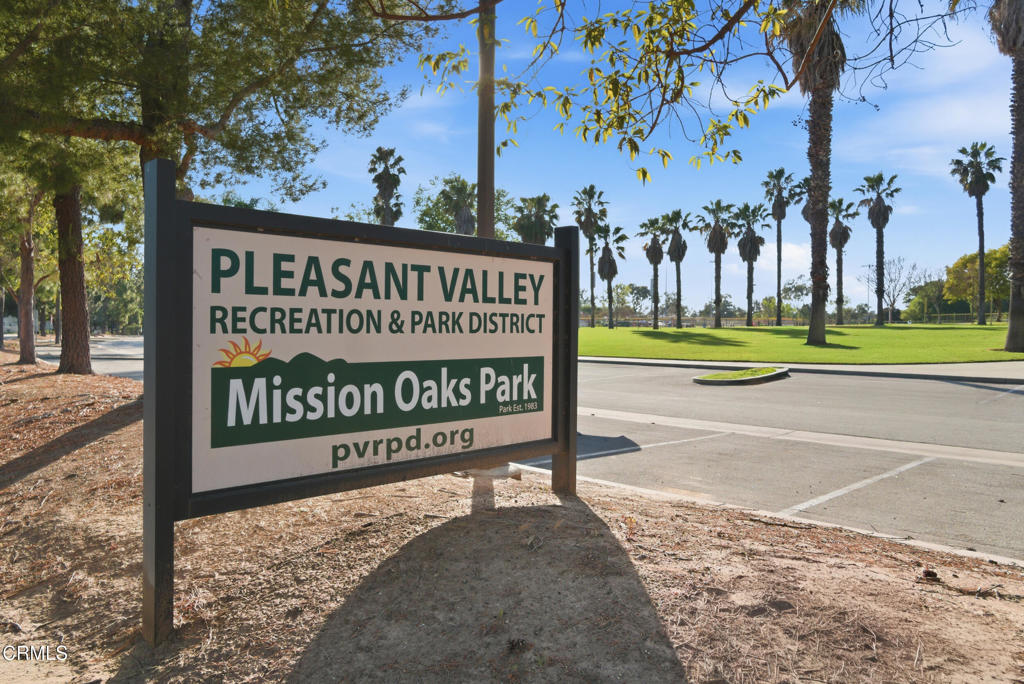 1288 Old Ranch Road Camarillo, CA 93012 - Photo 57 of 61 a sign on the side of the road