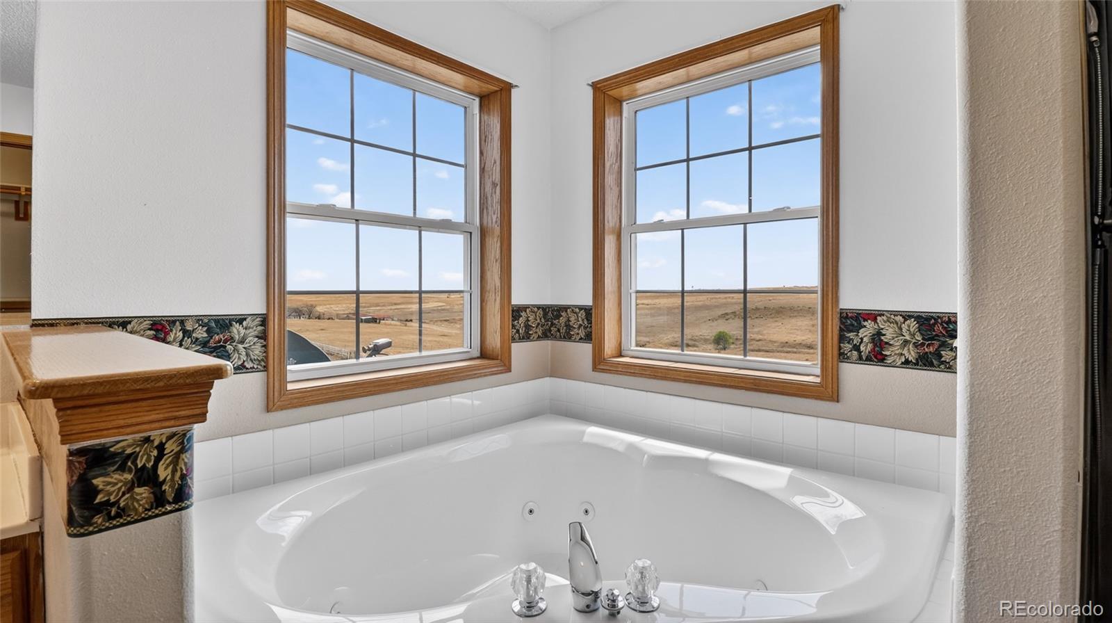 44166 East Iliff Trail Bennett, CO 80102 - Photo 28 of 50 a white bath tub sitting next to a window