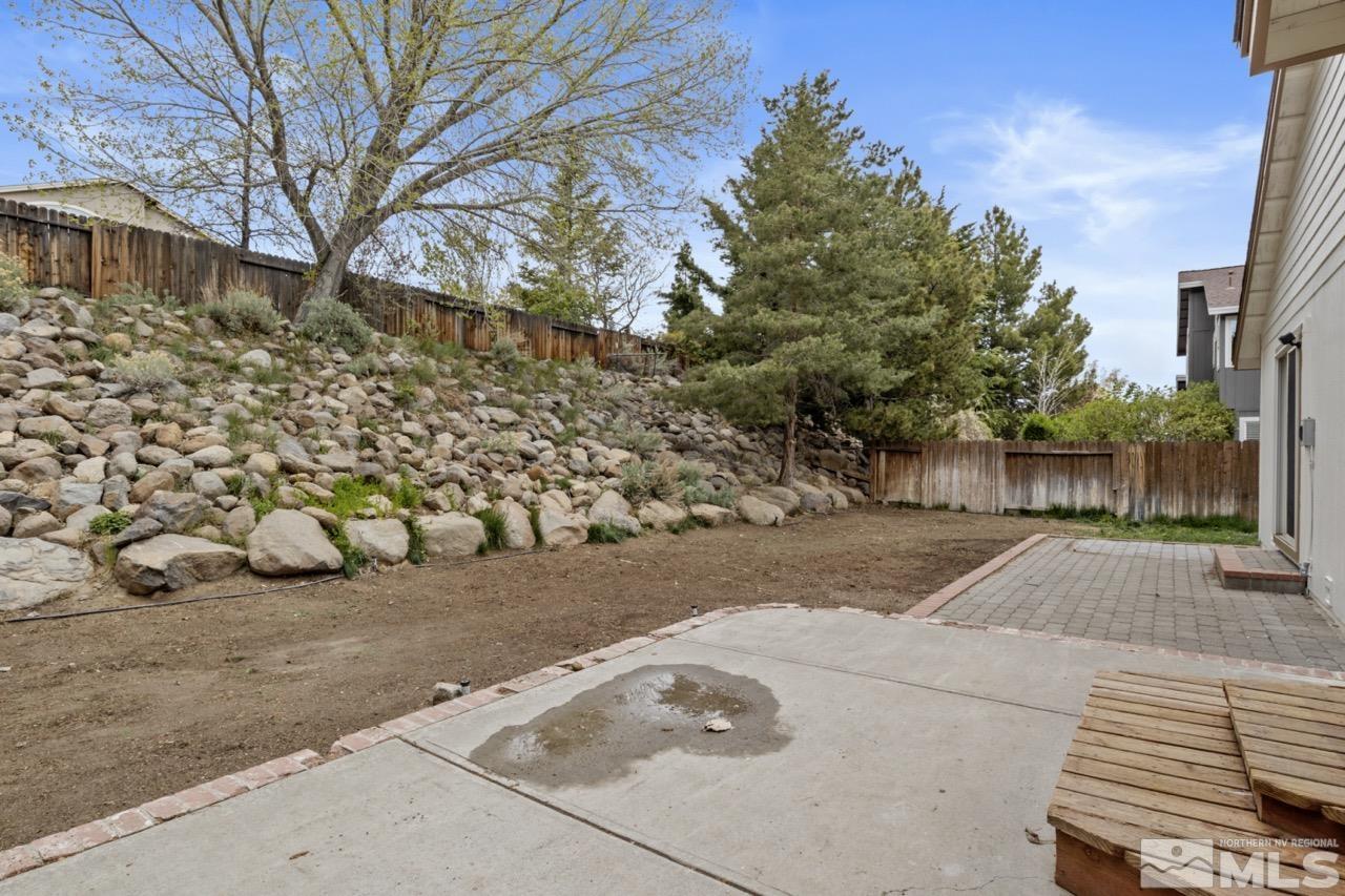 1990 Honey Ridge Drive Reno, NV 89511 - Photo 21 of 24 a backyard of a house with lots of green space