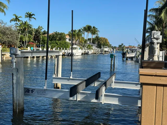 a lake view with a sitting space