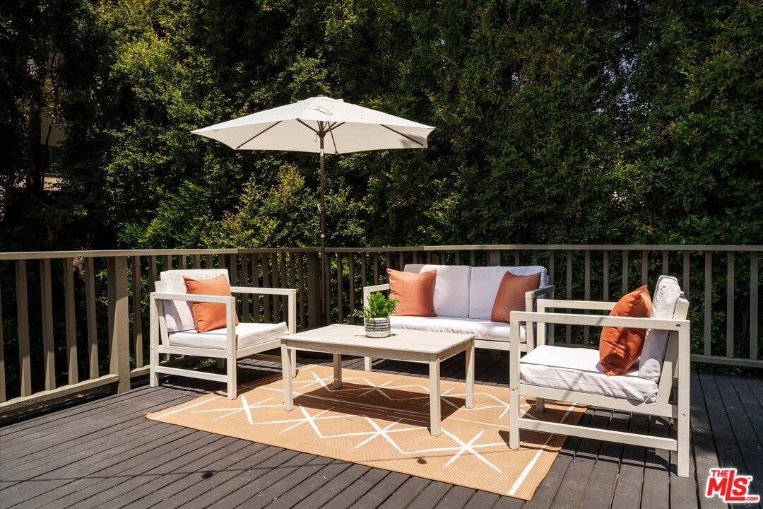 1767 Hillside Drive Glendale, CA 91208 - Photo 38 of 51 a view of a roof deck with furniture