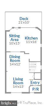 8000 Readington Court Springfield, VA 22152 - Photo 45 of 47 Floor Plan Main level