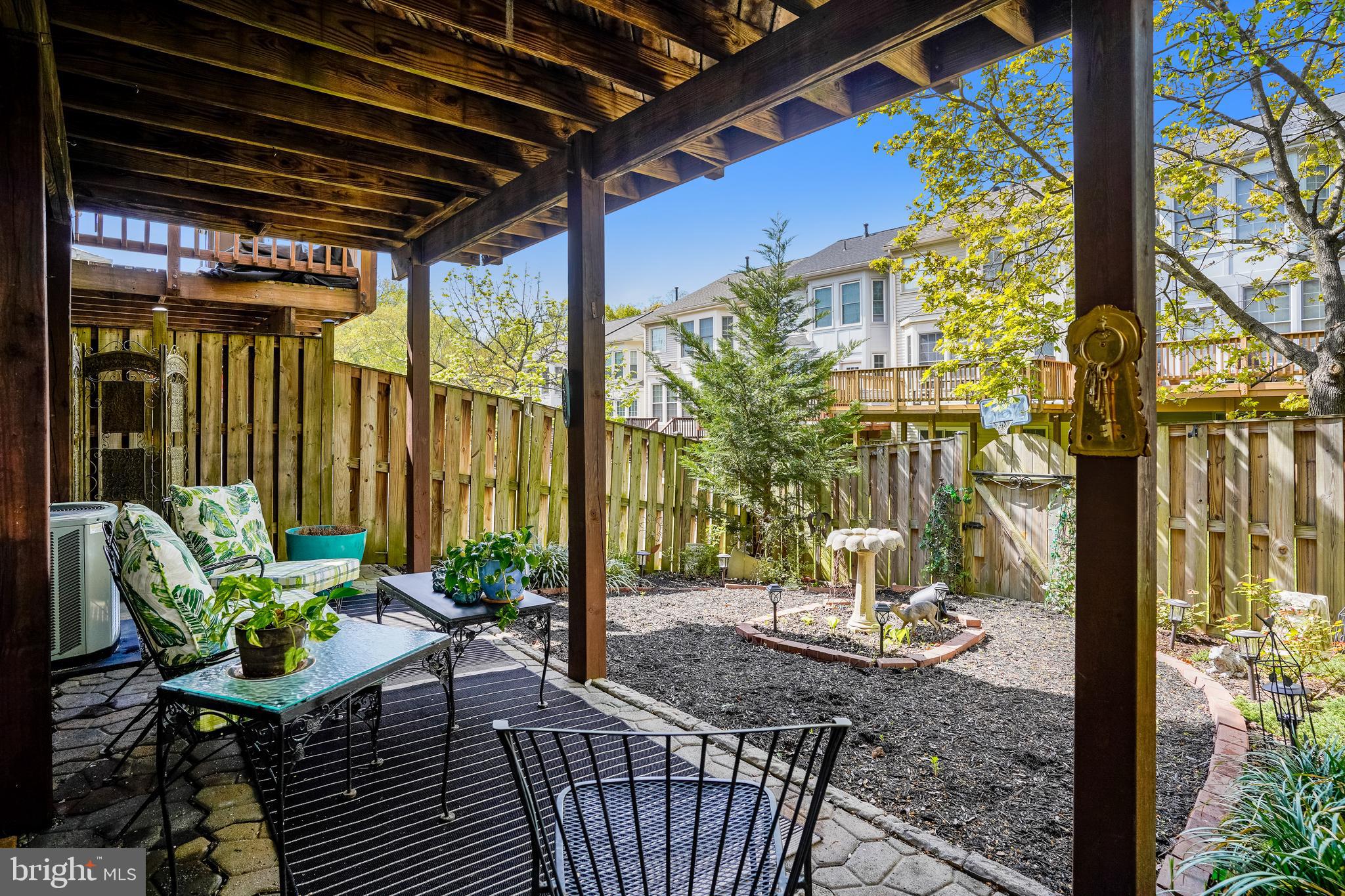 8000 Readington Court Springfield, VA 22152 - Photo 40 of 47 Lower level Patio
