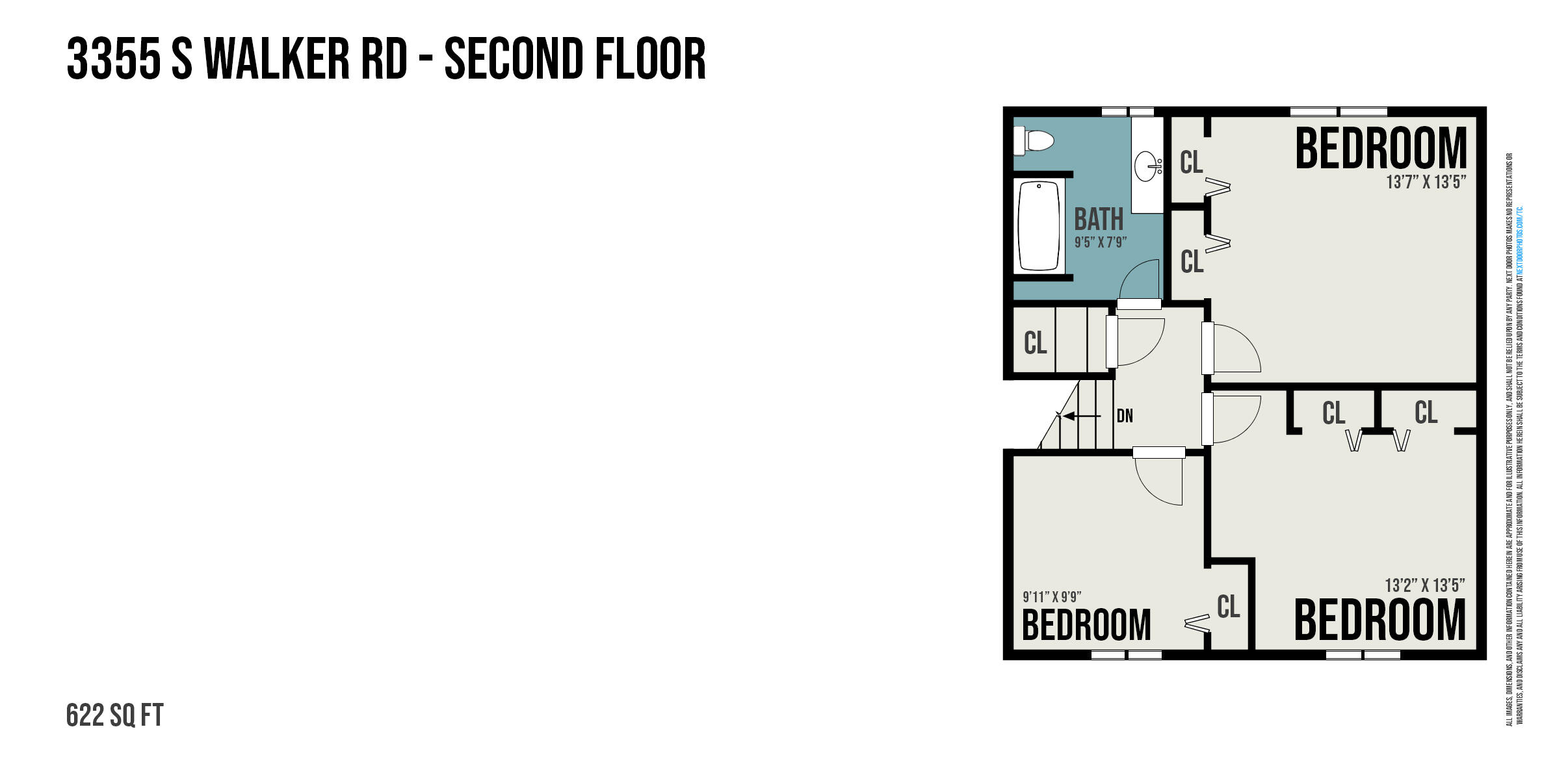 3355 South Walker Road Muskegon, MI 49444 - Photo 27 of 28 Second Floor