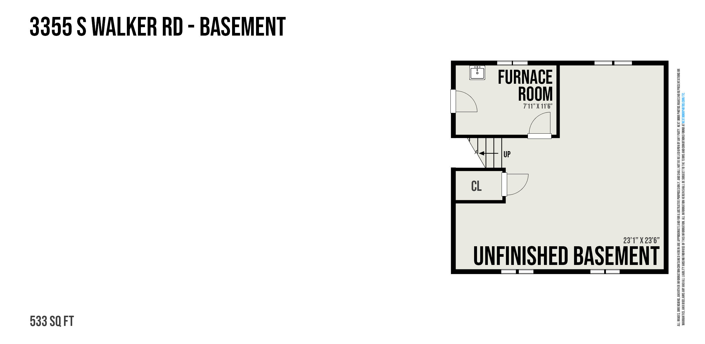 3355 South Walker Road Muskegon, MI 49444 - Photo 28 of 28 Basement