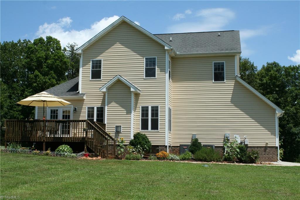 8275 Coldwater Road Stokesdale, NC 27357 - Photo 26 of 30 Rear Elevation of Home