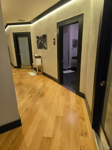 a view of a bathroom