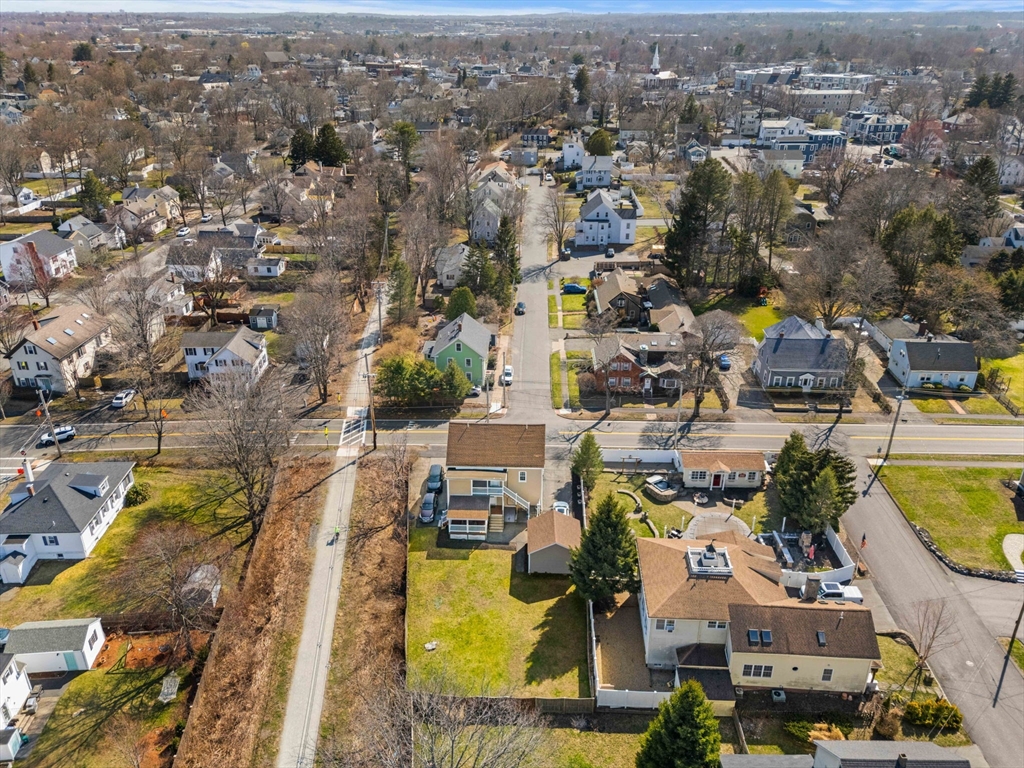 12 Chestnut Street Danvers, MA 01923 - Photo 25 of 25 an aerial view of residential houses with outdoor space