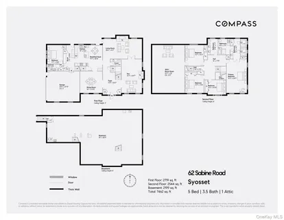 $2,199,000 | 62 Sabine Road, Oyster Bay Cove, NY 11791