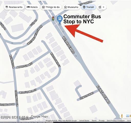1 Flintlock Road Freehold, NJ 07728 - Photo 4 of 41 Commuter Bus Stop to NYC Map